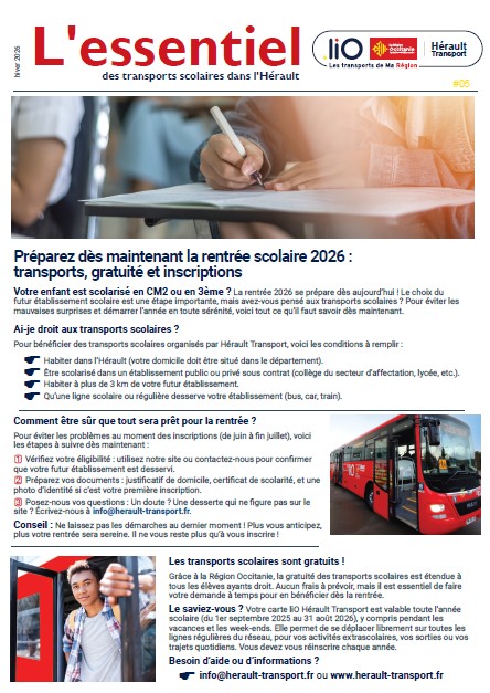 Newsletter hiver 2026