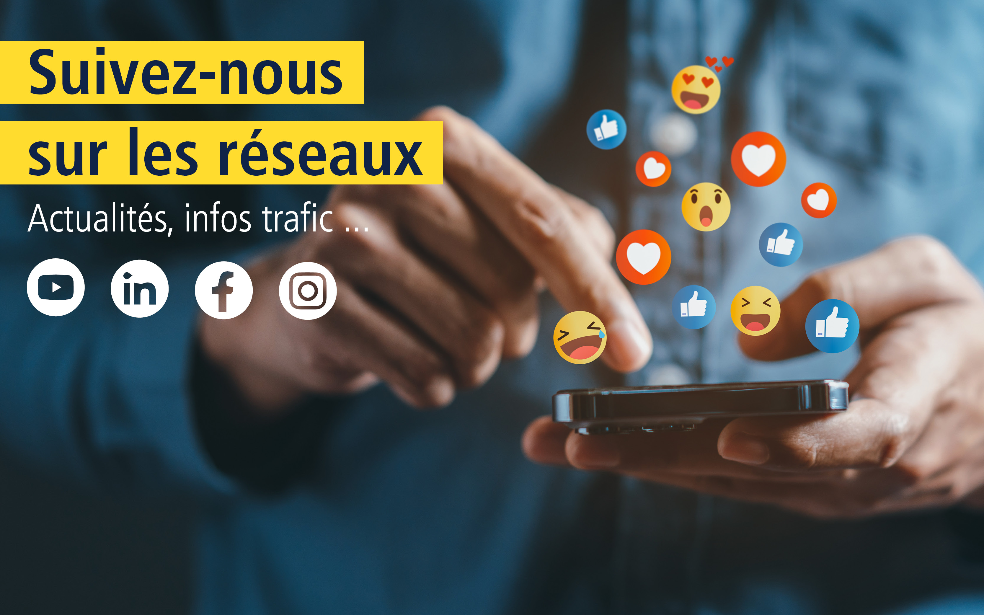 Suivez nous sur les réseaux