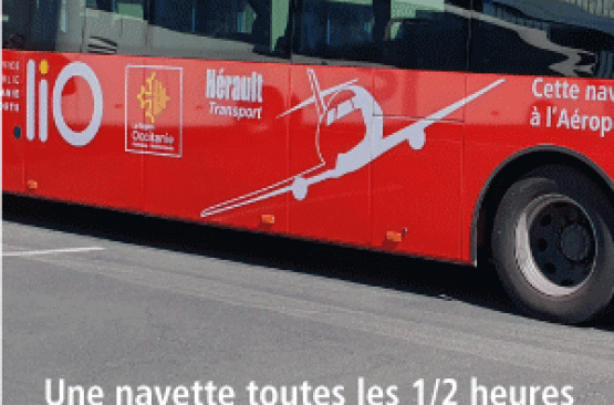 L 620 aéroport Montpellier Méditerranée