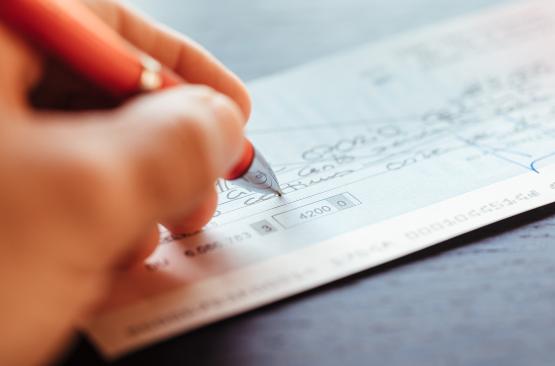 Chèque interdit à bord