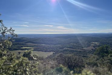 vue du Pic saint loup