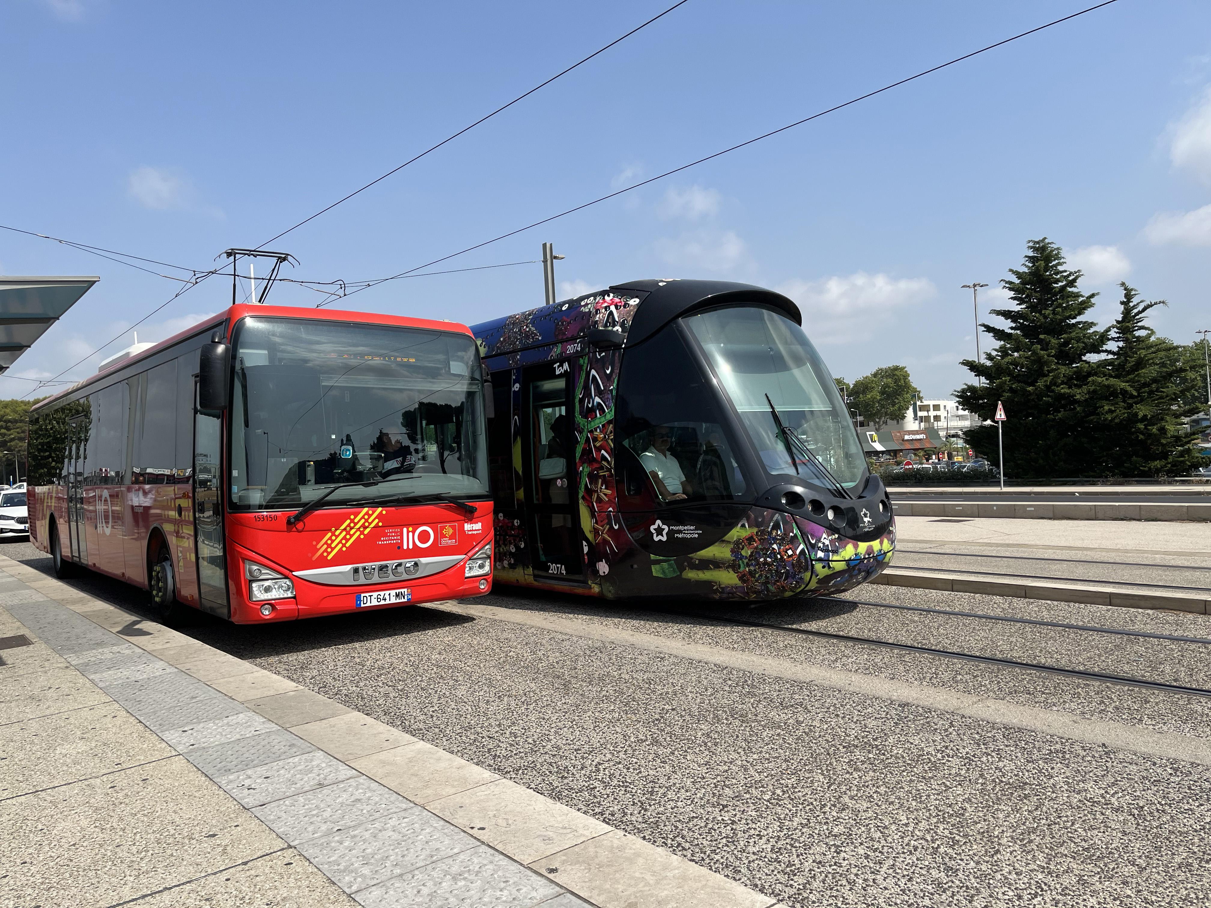 car + tram