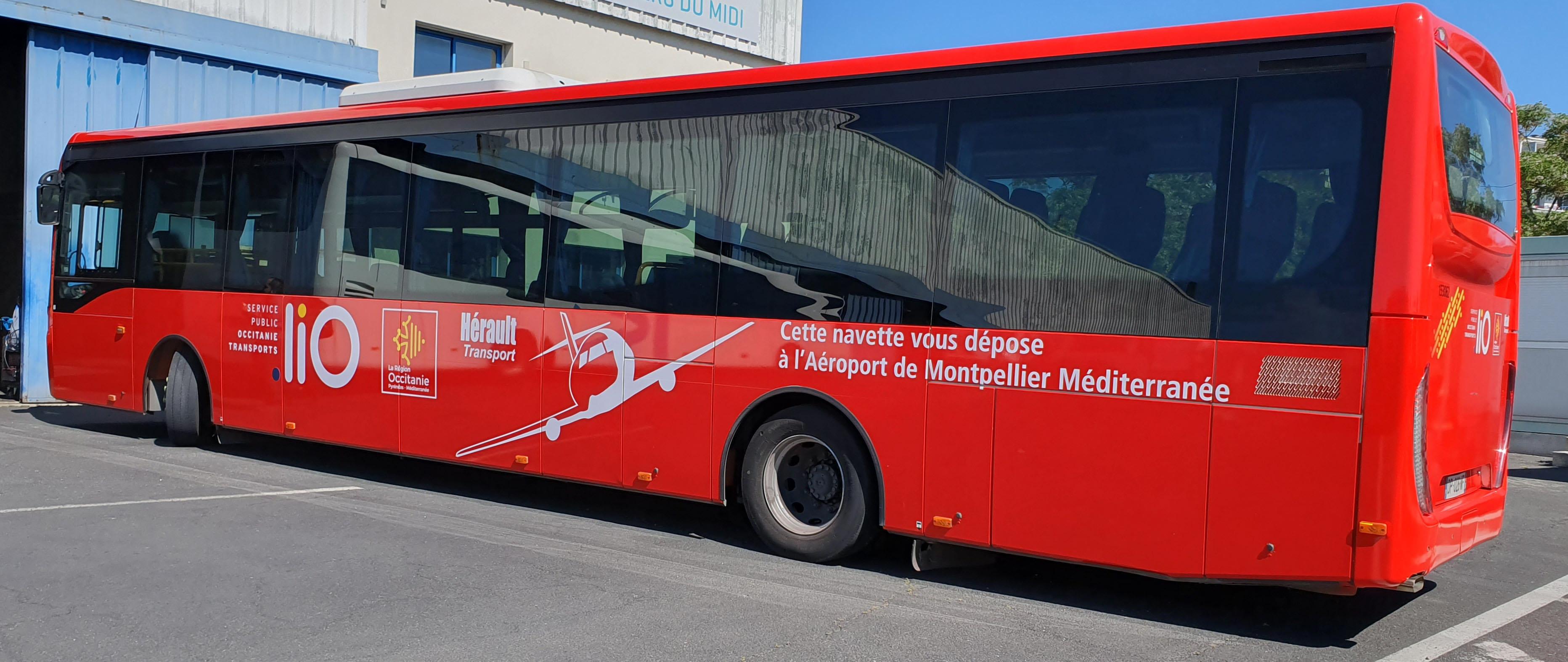 Photo Navette aéroport liO Hérault Transport