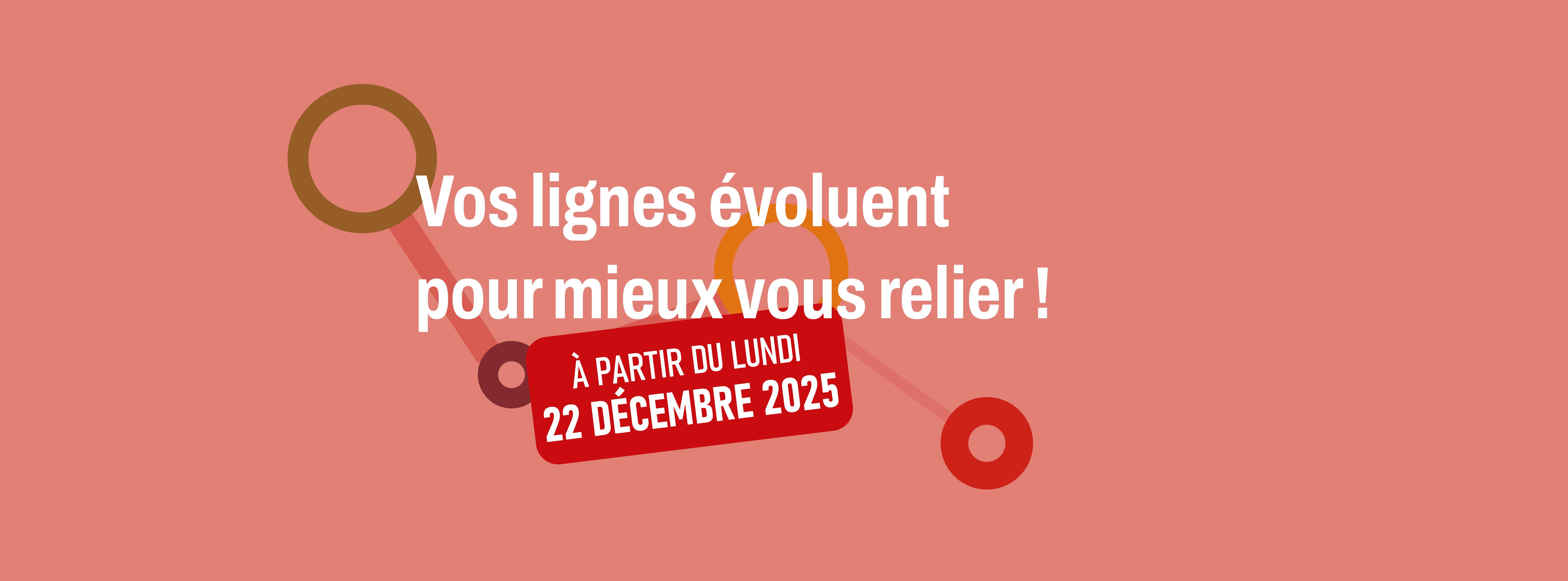 Vos lignes évoluent